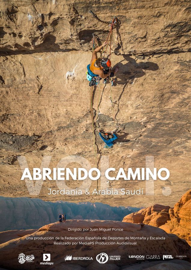 Cartel del documental Abriendo Camino (FEDME)