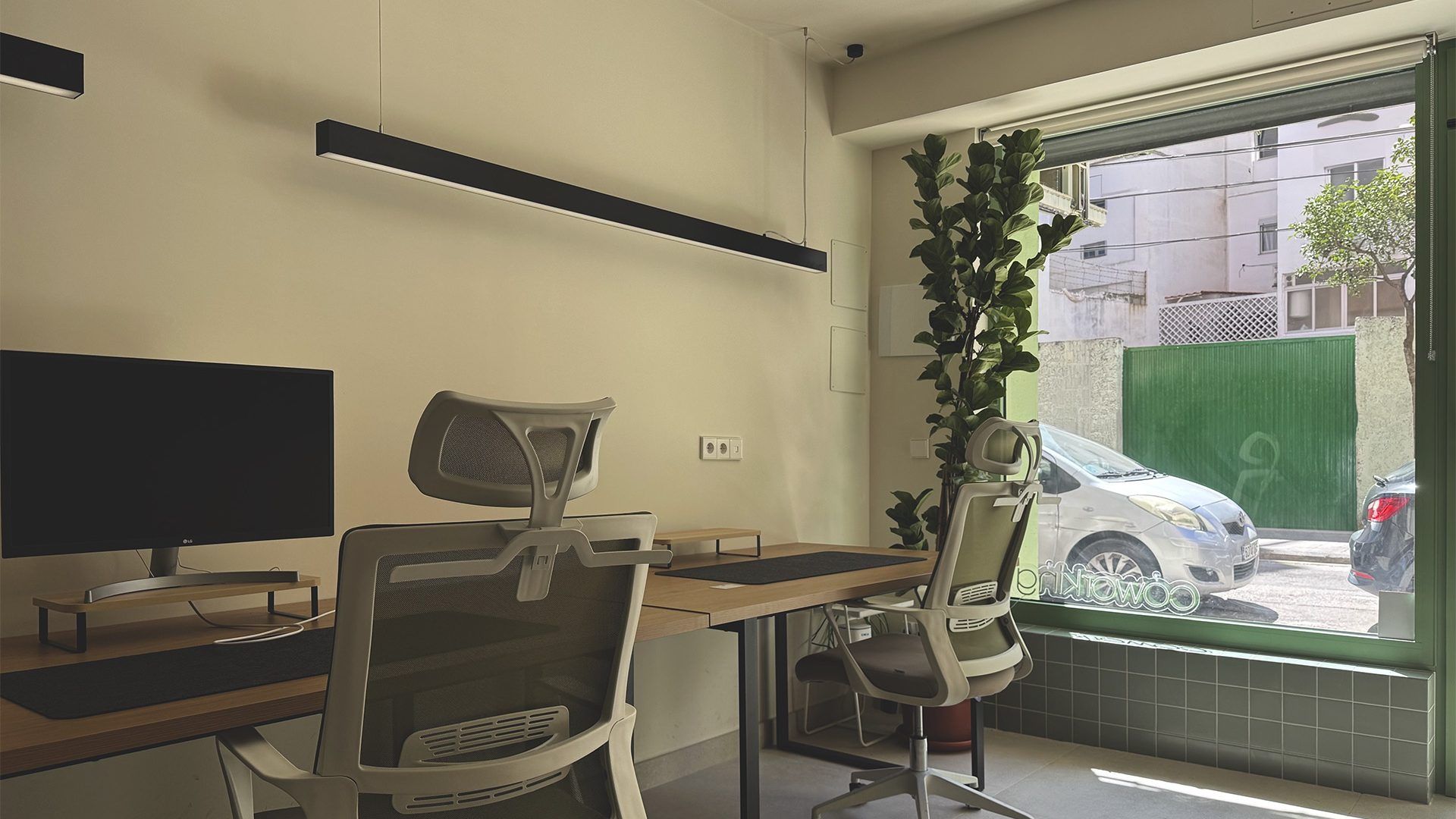 Espacio coworking Benimaclet Valencia — zona de trabajo tranquila